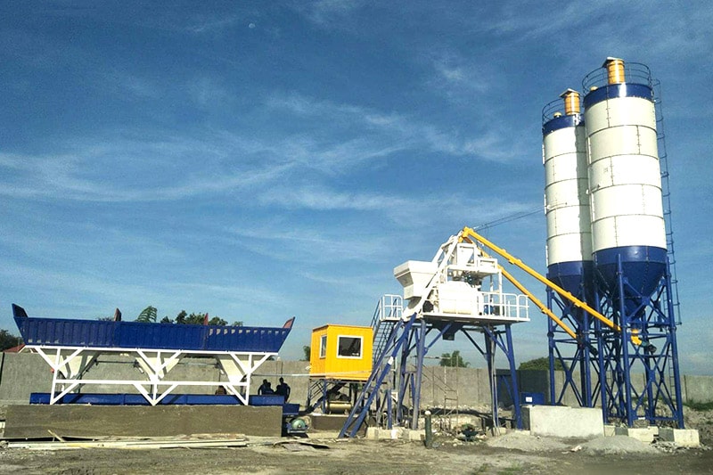 Stationary Concrete Batching Plant