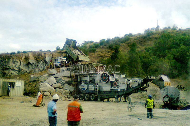 Mobile Crushing and Screening Plant