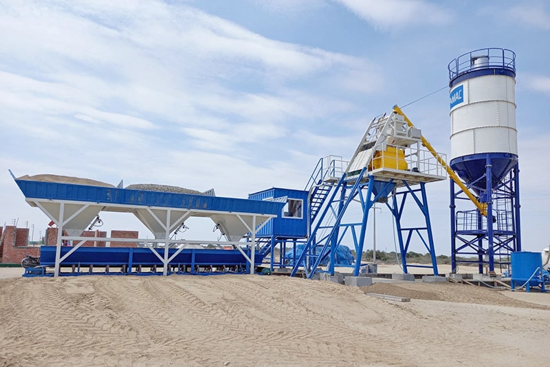 Stationary Concrete Batching Plant