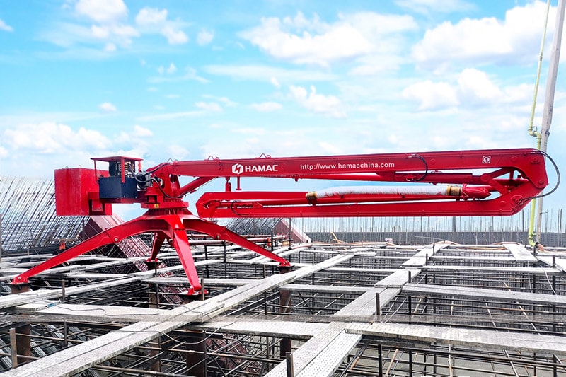 Why you should use a spider concrete placing boom?