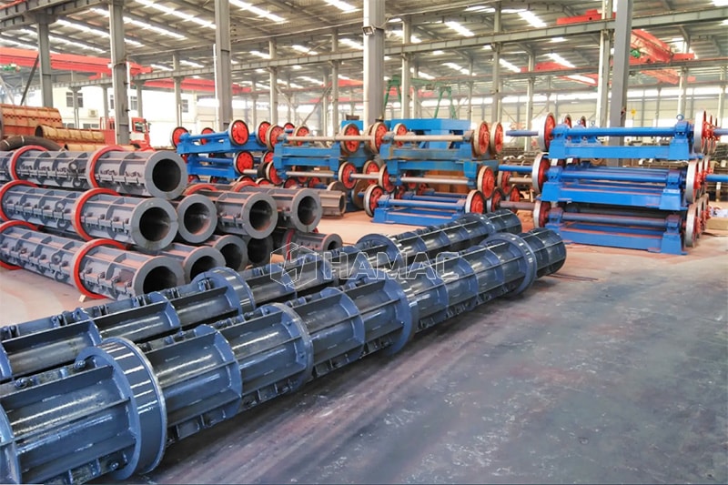Concrete Pole Making Plant In China