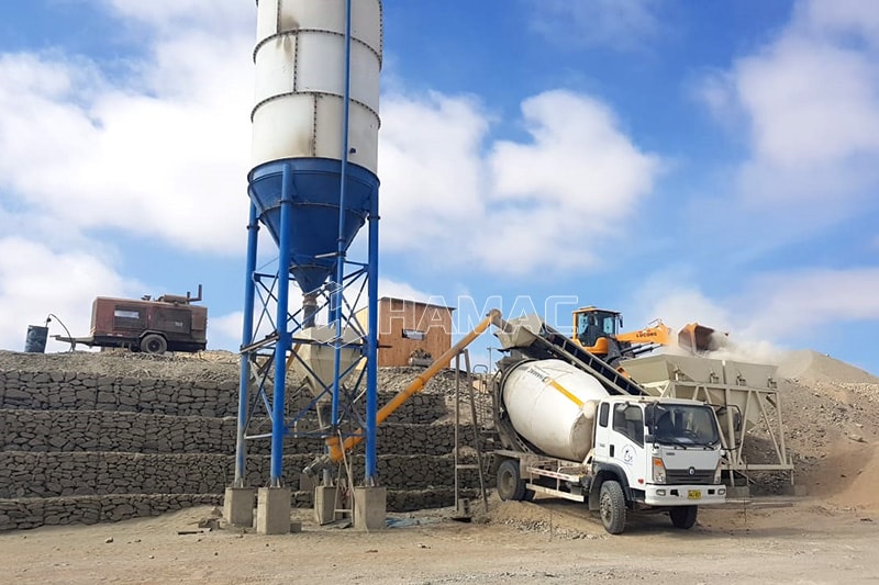 Stationary Concrete Batching Plant