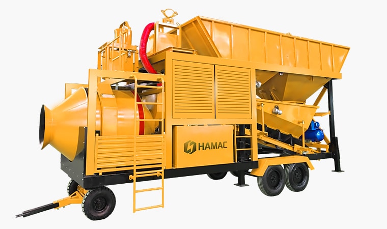 Portable Concrete Batching Plant