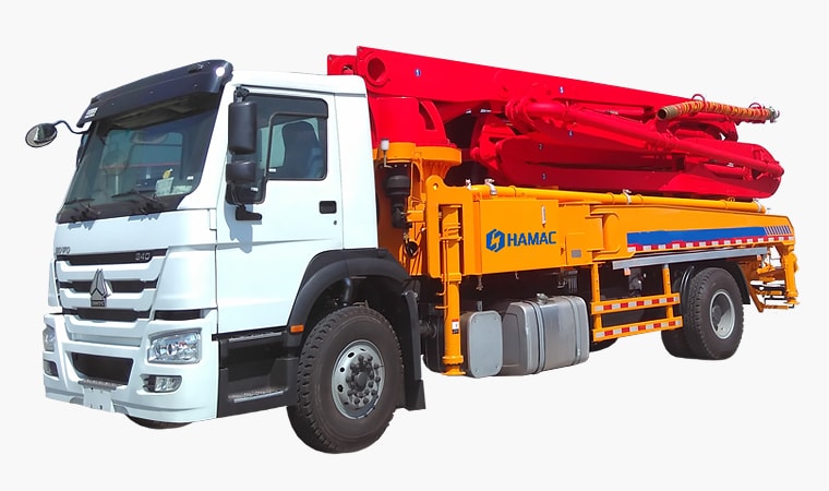 Truck mounted Concrete Boom Pump