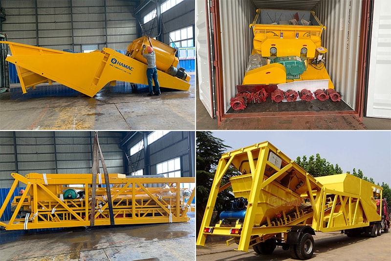 Mobile Concrete Batching Plant