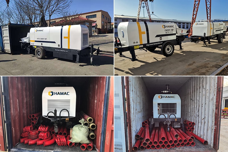 Trailer Concrete Pump