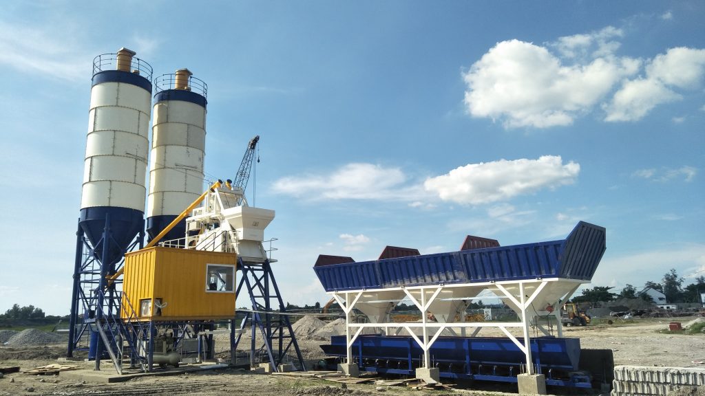 The Skip Hoist Type Concrete Batching Plant Advantage