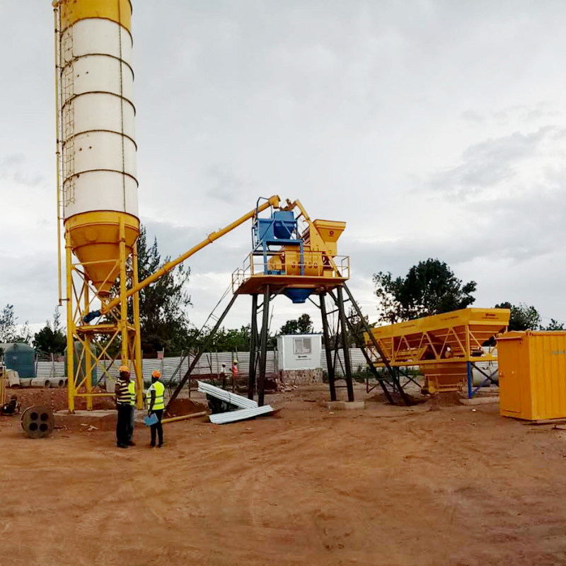 The Skip Hoist Type Concrete Batching Plant Advantage