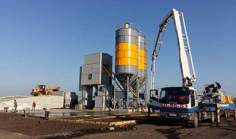 What are the advantages of Container Type Concrete Batching Plants?