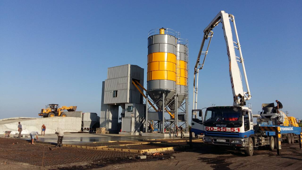 Unveiling the Efficiency and Mobility of Container Type Concrete Batching Plants