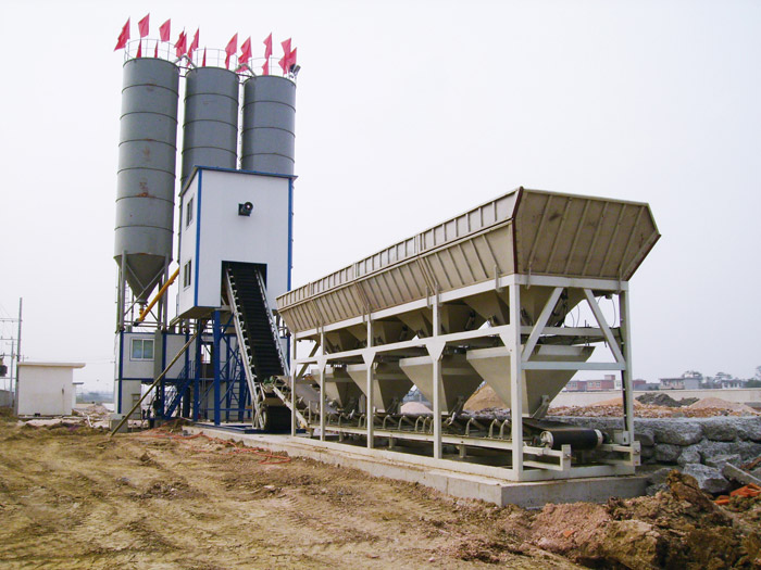 Planta dosificadora de hormigón modular