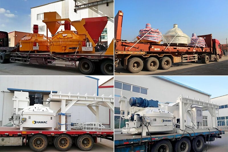 Planetary Concrete Mixer Delivery 01